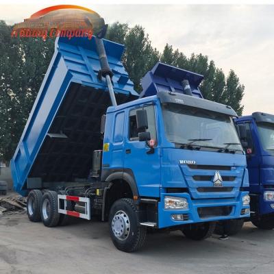 China Second Hand Sinotruk Dump Truck 40 Ton , HOWO 10 Wheel Dumper Heavy Duty for sale