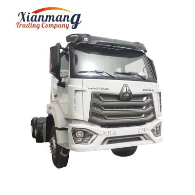 China Second Hand 6*4 10 Wheeler 400HP Howo NX Horse Tractor Trucks With Manual Window WEICHAI Engine for sale