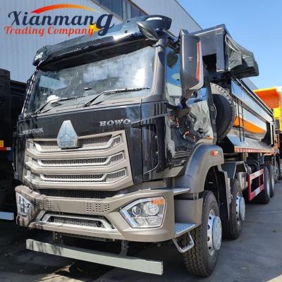 China Forward Shift Number 10 400HP Howo Tipper Truck 6x4 8x4 Dump Truck with HW76 Cab for sale