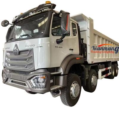 China HOWO NX 8X4 12-Rad-Dump Truck mit ABS und manueller Klimaanlage zu verkaufen