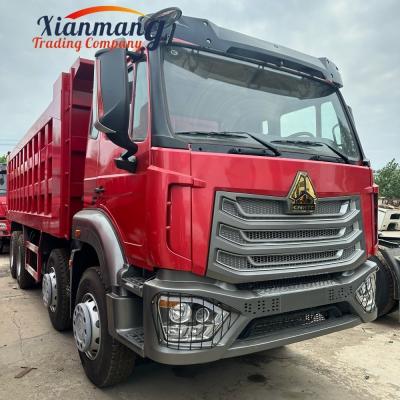 China SINOTRUK HOWO 8*4 Dump Truck 400 Horsepower With 31-40 Ton Loading Capacity for sale