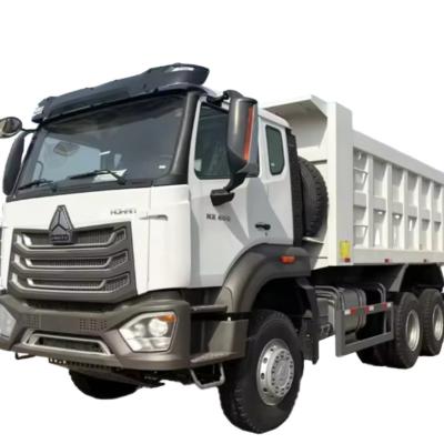 China Second Hand Sinotruk Hohan 6x4 10 Wheeler Dump Truck U Shape Howo NX 380HP Mining Tipper Truck for sale