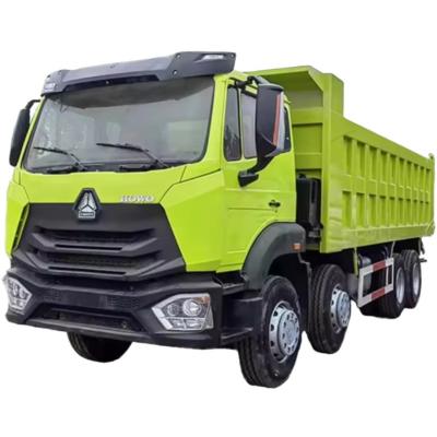 China Second Hand Howo NX 371 380 400 Horse Power Heavy Duty 6x4 8x4 Tipper Dump Truck Sinotruk And WEICHAI Engine For Hohan for sale