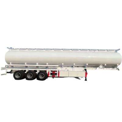 China 2 3 4 Axle 40000L/45000L/50000L Carbon/Aluminum/Stainless Steel Tanker Truck Trailer for Diesel/Jet/Gasoilne Transportation for sale