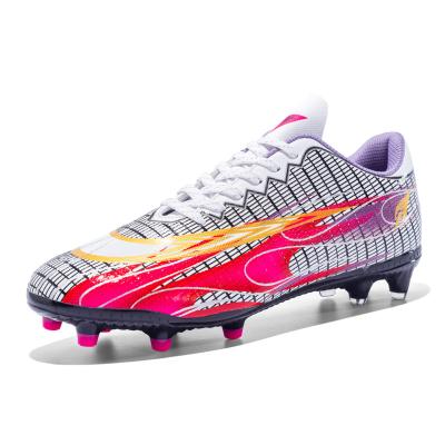 China SPORTS hot sale cleats soccer shoes fashionable mens football boot soccer wear resistant breathable shoes for sale