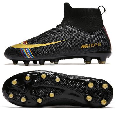 China AG Teenager AG Sports Shoes Mens Soccer Shoes Youth Outdoor Professional CleatSoccer Shoes Long Rubber Spikes Football for sale