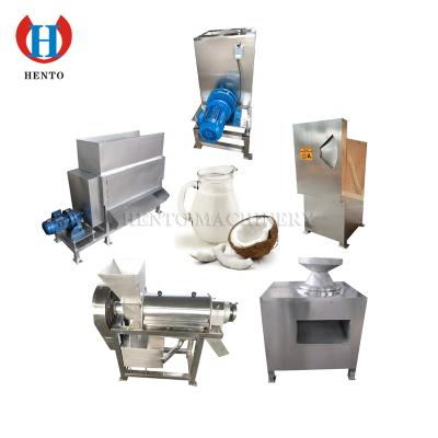 China Hotels coconut milk machine/coconut milk juicer extracting machine/coconut machine for milk presser production line for sale