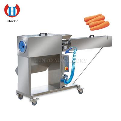 China Hotels 2000pcs/h Capacity Carrot Peel Slicer Machine/Electric Carrot Peeler for sale