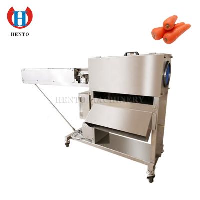 China Hotel hot sale carrot peel cutting machines/carrot peeling machine price/fresh carrot peeler for sale