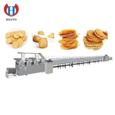 China Hotels Stainless Steel Production Line Of Biscuit / Biscuits And Biscuits Making Machine for sale