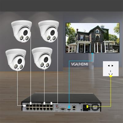 China Human Motion Tracking Wholesale CCTV Cam 2MP 5MP 8MP Indoor Wifi IP Security Camera for sale