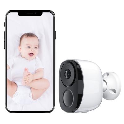 China Hot Selling NIGHT VISION BW4 Baby Phone Monitor Indoor IP Surveillance and WiFi PIR Human Detection Alarm Smart Battery Camera CCTV for sale