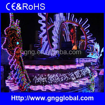 China Hot ! ! ! Multicolor RGB 1.4W LED Amusement Park Lights GG-T456-6RGB-IC for sale