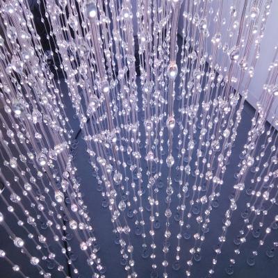 China IP67 Interactive Led Mini Light GG DMX Christmas Led Balls 3D Light 360 Degree Led Ball Curtain Light 3d Led Cube for sale