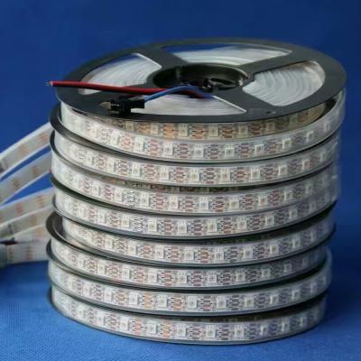 China Hotel led strip light, 60LEDs/m with 60pcs IC built-in 5050 ws2812 led strip for sale