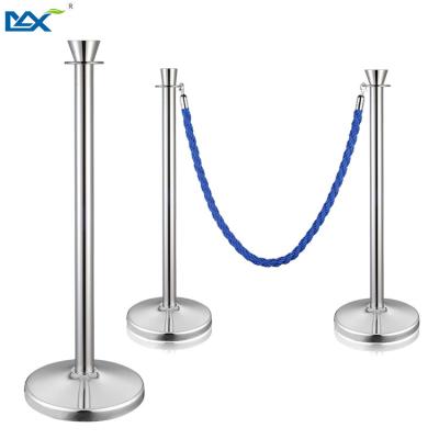 China 201/304 Stainless Steel New Style Customized Stainless Steel Velvet Ropes And Red Pole Holders for sale