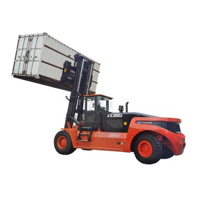 China Giant Container Diesel Engine Forklift Equipment Side Shift Ac Cab Te koop