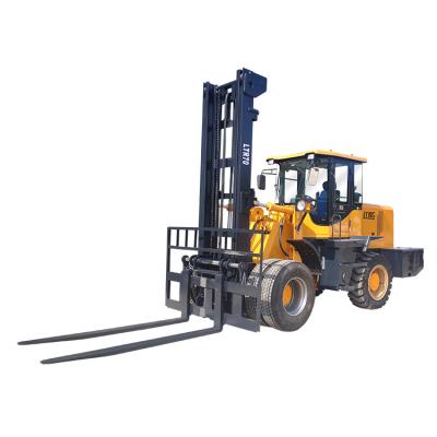 Cina LTMG 3.5ton 5ton Rought Terrain Forklift With Powerful Engine in vendita