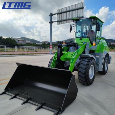 China LTMG Compact Wheel Loader Mini Electric Battery Wheel Loader for sale