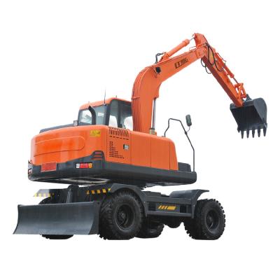 China Ltmg Hydraulic Crawler Excavator 9ton Wheel Excavator Price for sale