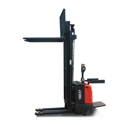 China Ltmg Electric Forklift Truck Walkie Behind Stand Pallet Truck Stacker for sale