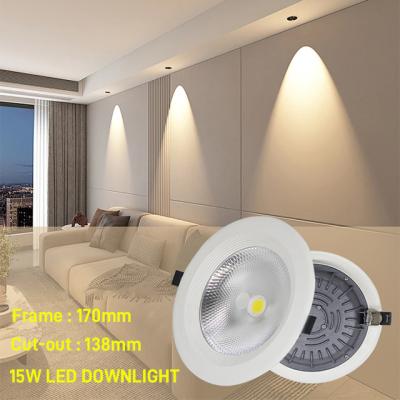 China Midcentury Hot selling new design COB downlight spotlight anti-glare dimmable for indoor ceiling for sale