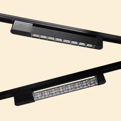 China Midcentury Factory Wholesale Adjustable Moving Head Spot Led Track Light Linear Lamp for Ceiling for sale