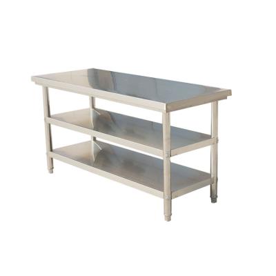 China 2022 Laboratory hotel/restaurant/factory kitchen wholesales commercial stainless steel kitchen work table bench for sale