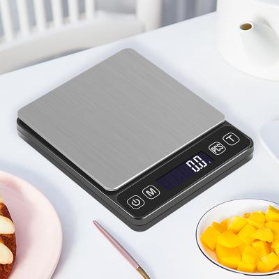 China With Scale Tray EG5001 Factory Digital Kitchen Scale 3kg Electronic Kitchen Scale for sale