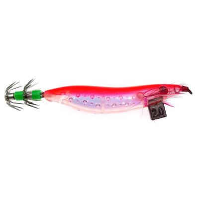 China Go Fishing Exquisite Structure Making False Hooks Lure Wooden Shrimp for sale