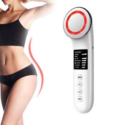 China Skin Tightening Handheld 3 in 1 Infrared Ultrasound Cavitation EMS Body Slimming Device for sale