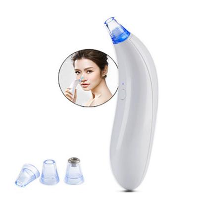 China Black Head Facial Pore Remover Refillable Suction Women And Men Removal With Replaceable Tips Deep Pore Vacuum Blackhead Remover for sale