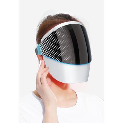 China Professional Led Acne Photon Mask Acne Reduction Light Photon Blue Mask Blood Vessels Removal Red Light Therapy Red Light Facial Skin Care for sale