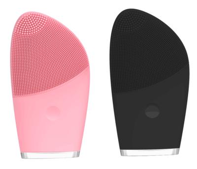 China Waterproof Ultrasonic Face Care Rejuvenation Waterproof Rechargeable Electric Silicone Deep Cleansing Facial Cleansing Brush for sale