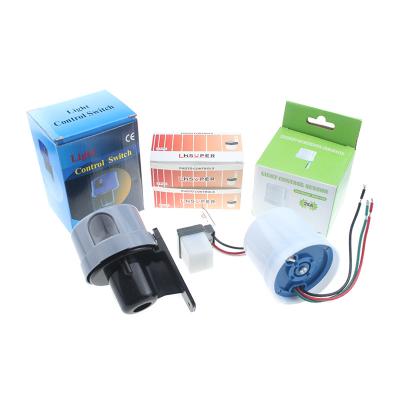 China Photocell sensor for street light photocell with switch base for on off 20A high power BLUE photocell switch for street light for sale