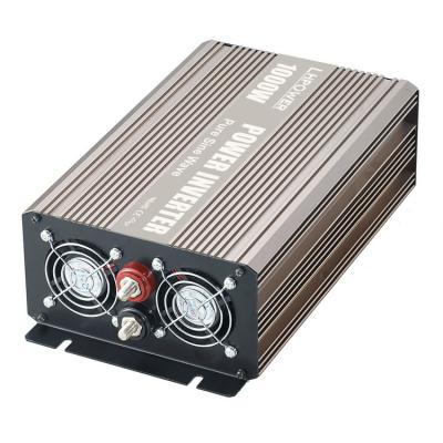 China Low Battery Voltage & Over Volate 1000Watt UK 12VDC 24VDC 48VDC 230V Standard Pure Sine Wave Power Inverter for sale