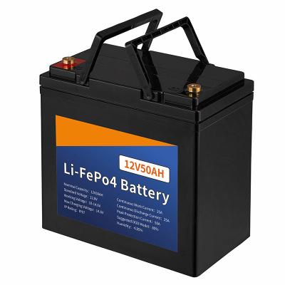 China Home Appliances >2000 Cycle 12V 50Ah Large Capacity Li-FePo4 STORAGE LITHIUM Ion BATTERY Pack for sale