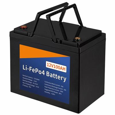 China Home Appliances Large Capacity Battery >2000 Cycle 12V 100Ah STORAGE LITHIUM ION BATTERY for sale