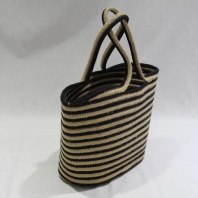 China Eco-friendly Hot Sale Cotton Rope Handbag for sale