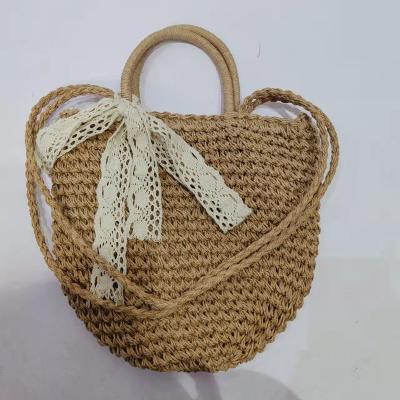 China 2021 High Quality Customized PORTABLE Designer Paper Straw Bags and Best Selling Women Fashion Straw Handbags for sale