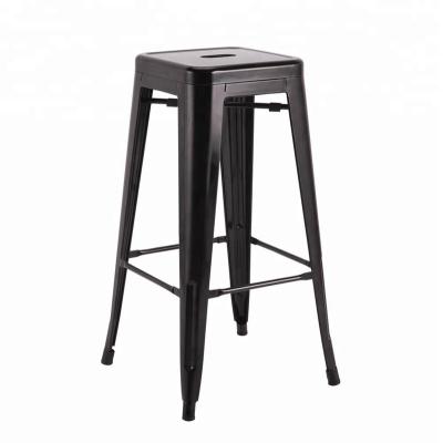 China Dining industrial metal chair restaurant chair metal stackable chairs for sale for sale