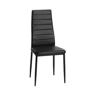 China Contemporary Fine PU Leather Cheap Modern Stackable Luxury Restaurant Chairs For Sale Used for sale