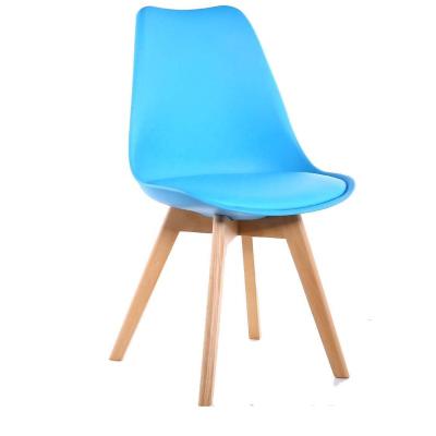 China Famous Luxury Leisure Chair Dining Chairs For Sale Plastic Chair Set Plastic, PP +wooden legs for sale