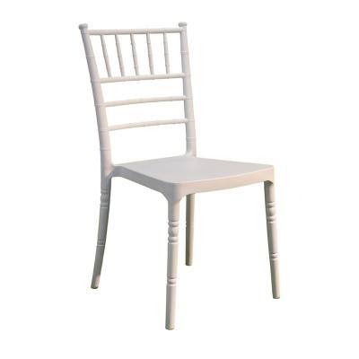 China Hotel Chair Used PP Chivari Plastic Wholesale Tiffany Chiavari Wedding Chair For Sale for sale