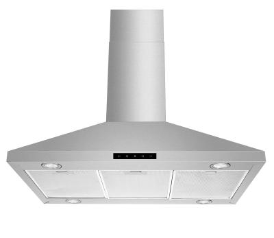 China Household All Stainless Steel Island Mounted Range Hood for sale