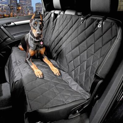 China Travel C&C Pet Car Cover Seat 100% Waterproof Seat Cover For Dog Cars Scratch Proof Non-Slip Durable Durable Dog Hammock for sale