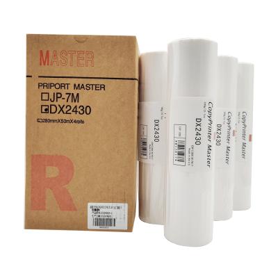 China Compatible Ricoh CP6201C Ricoh DX2430 Master Roll B4 for Ricoh DX2430 for Gestetner CP6201 Digital Duplicator for sale