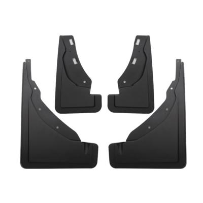 China Sport High Quality Durable ABS Black PP Bronco Mud Flaps Splash Guards for sale