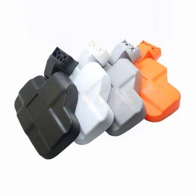 China Hot Sale Practical Plastic+Glass 1.75/2 Inch White Gray Black Orange ATV UTV Offroad Rear Mirror for sale