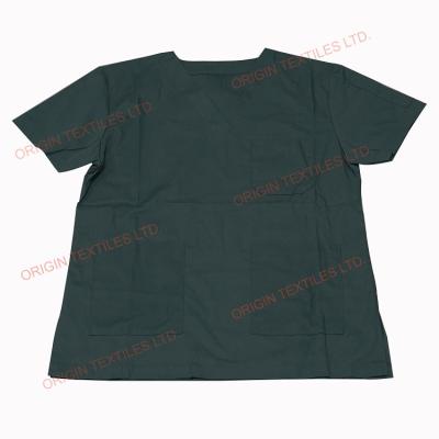 China Anti-UV uniform for hospital scrub, V neckline for hospical top and pants, scrub for pharmacy for sale